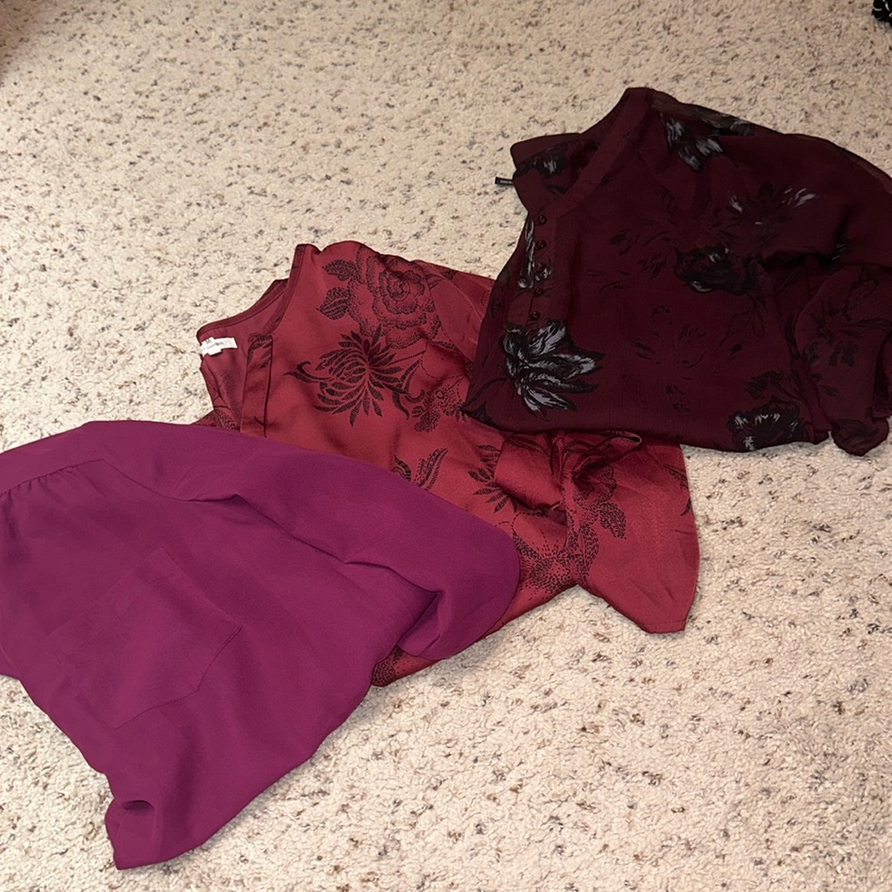 Bundle of Maurice’s 3/4 Sleeve Blouses